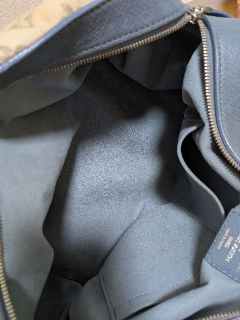 ルイヴィトン モノグラム デニム スピーディ ラウンド 2WAY ボストンバッグ