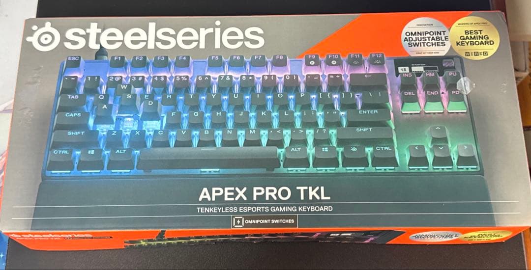 SteelSeries Apex Pro TKL 2023 ラピッドトリガー