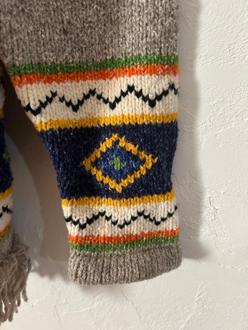 エグアドル　ニット　フードパーカー　itimi toro otoe