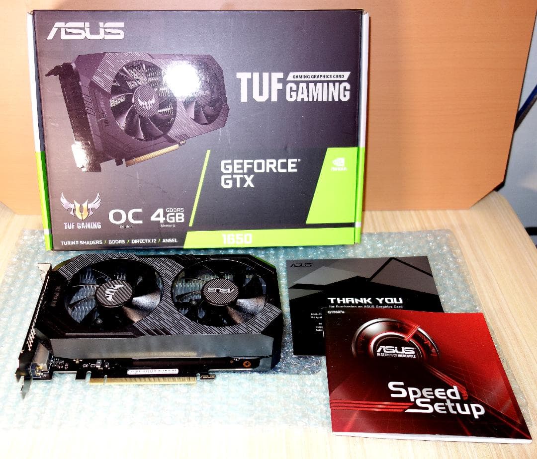 グラフィックボード・グラボ・ビデオカード ASUS TUF Gaming GeForce GTX 1650 OC 4GB