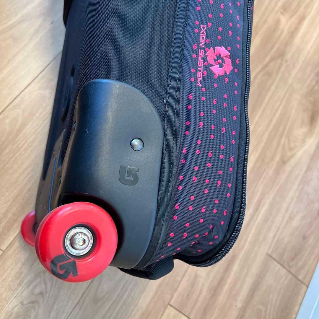 Burton スノーボードバッグ ドットパターン　キャスター付き
