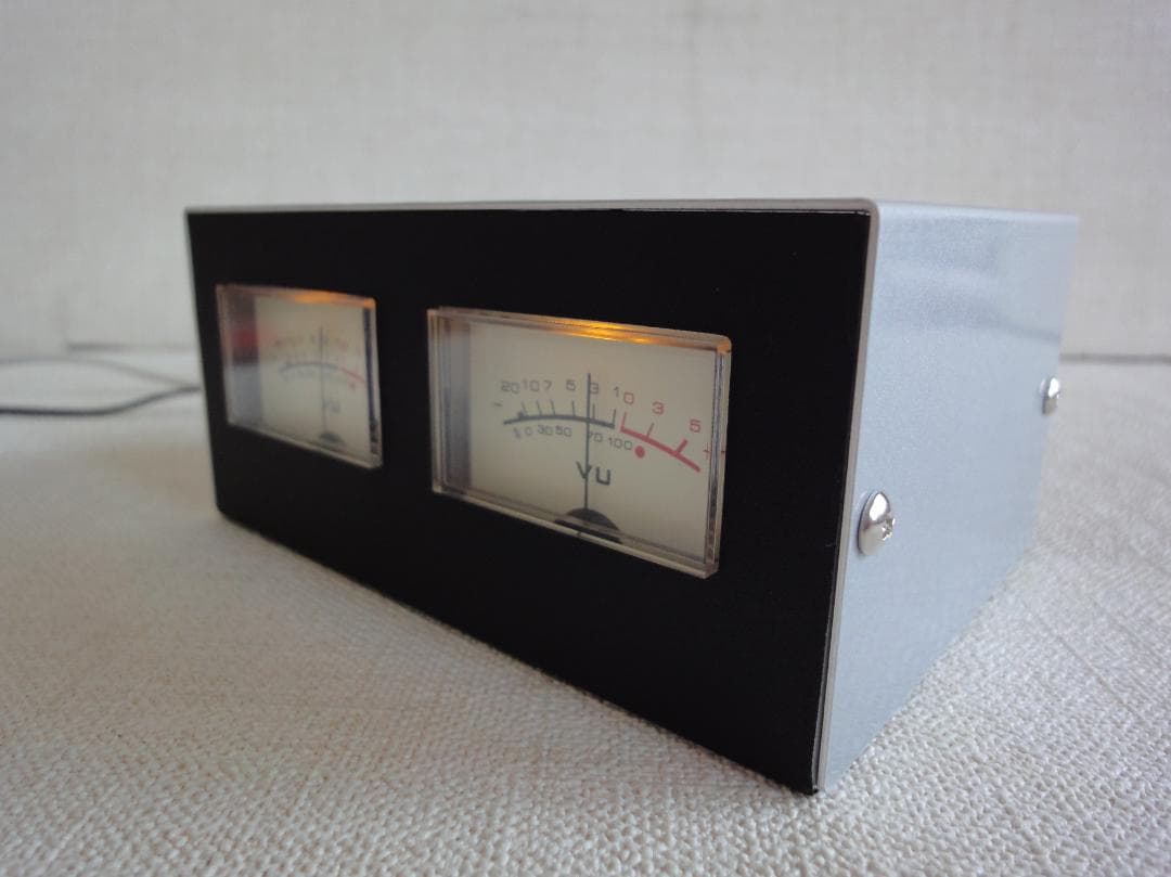 自作ステレオVUメーター217号機（新品未使用コンパクトタイプ）