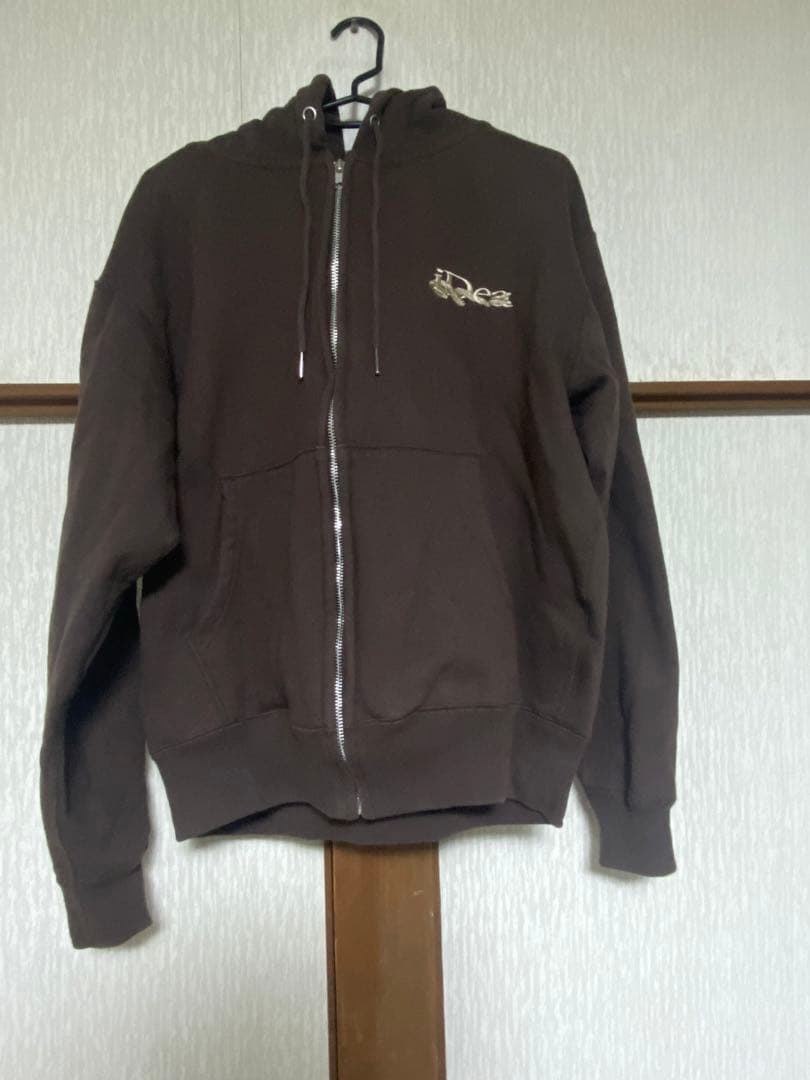 ideaswam パーカー　イデアスワム　パーカー ブラウン 茶色