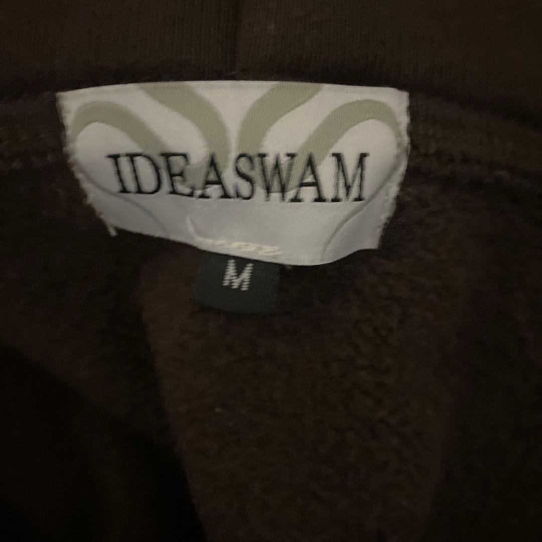 ideaswam パーカー　イデアスワム　パーカー ブラウン 茶色