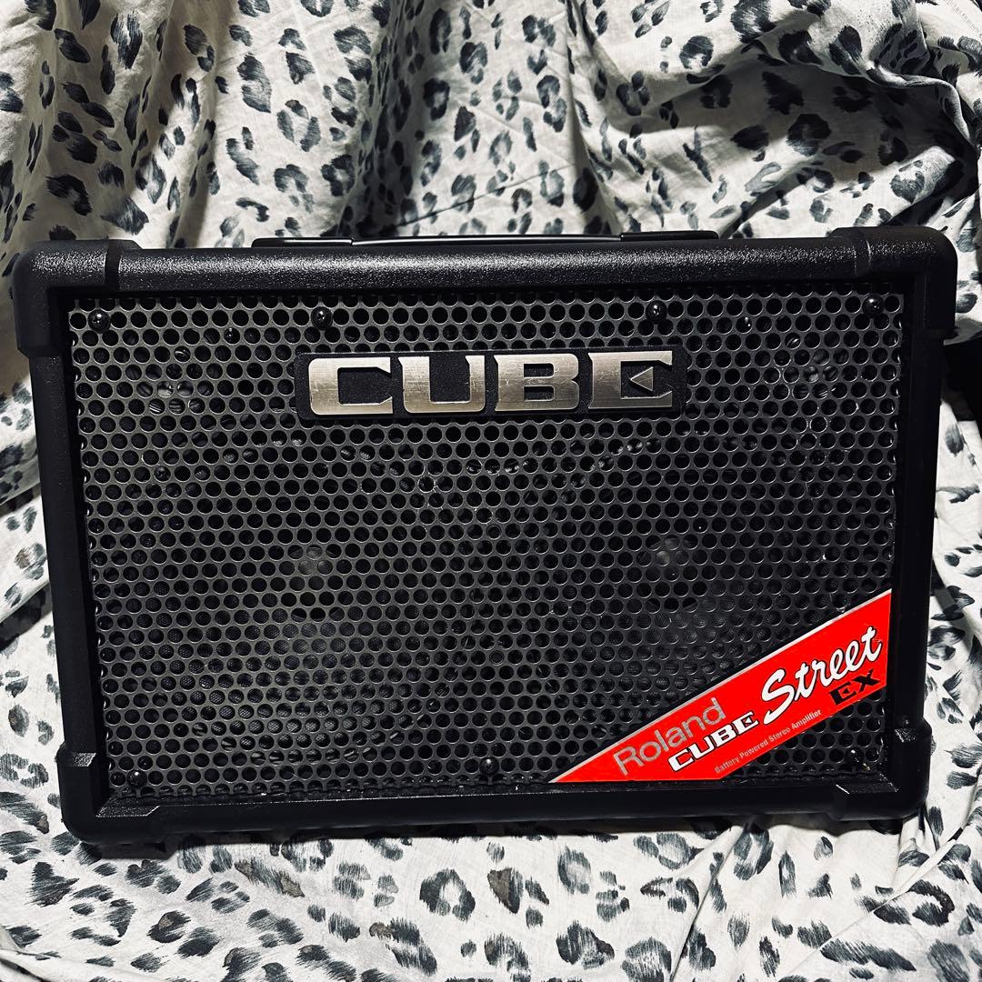 Roland CUBE Street EX 本体＋パワーアップ用電池