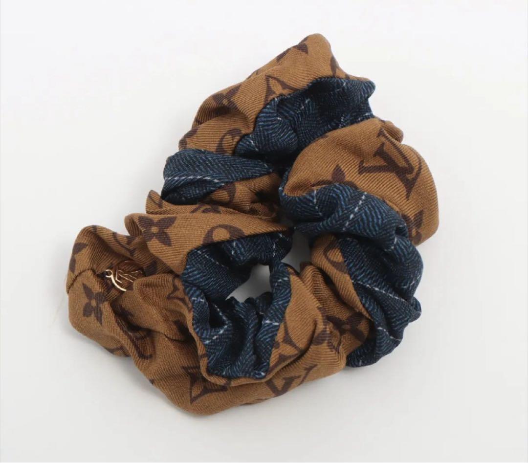 LOUIS VUITTON ルイ・ヴィトン シルク ビーマインドフル シュシュ