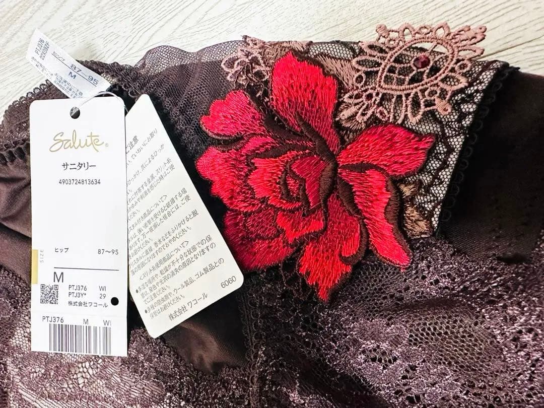 (価格変更しました❣️さらに値下げしました)サルートワコールランジェリー3点セット