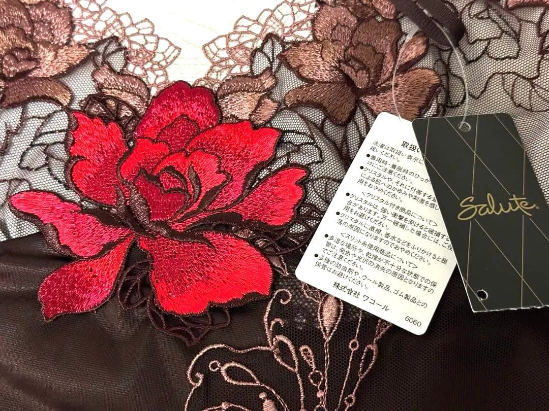 (価格変更しました❣️さらに値下げしました)サルートワコールランジェリー3点セット