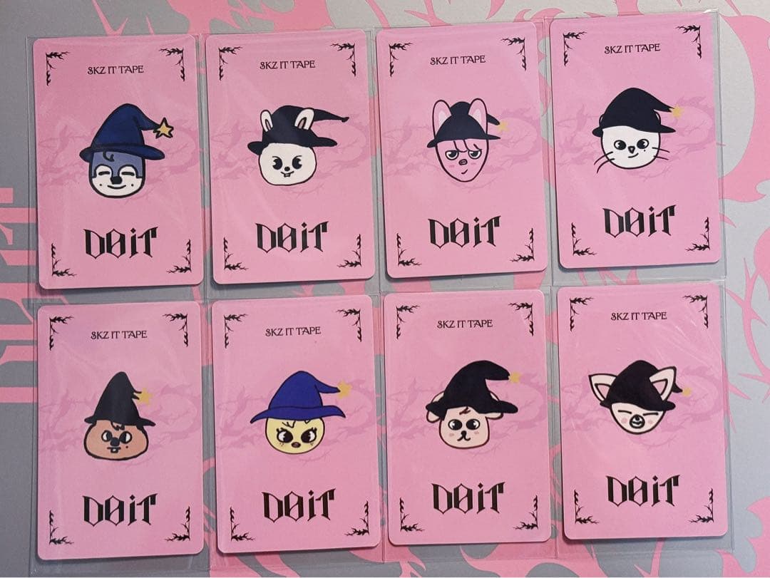 straykids DOIT yizhiyu ポップアップ入場トレカ ８枚セット