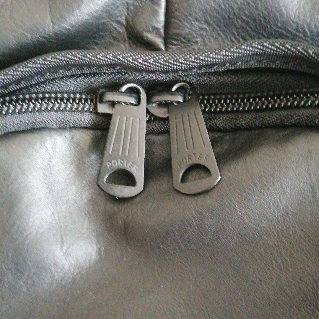 【美品】PORTER ALOOFブラック スリングバッグ ショルダーバッグ