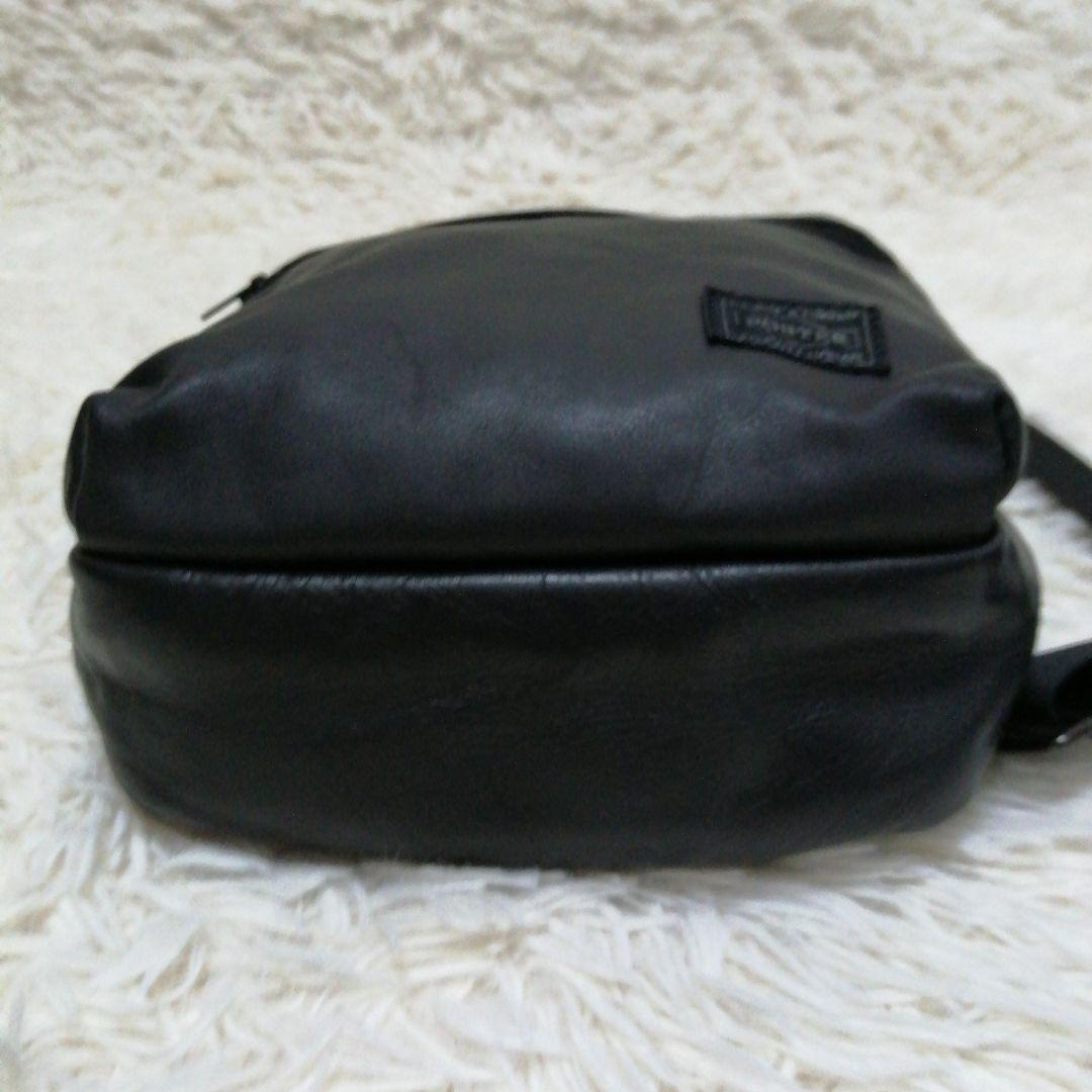 【美品】PORTER ALOOFブラック スリングバッグ ショルダーバッグ