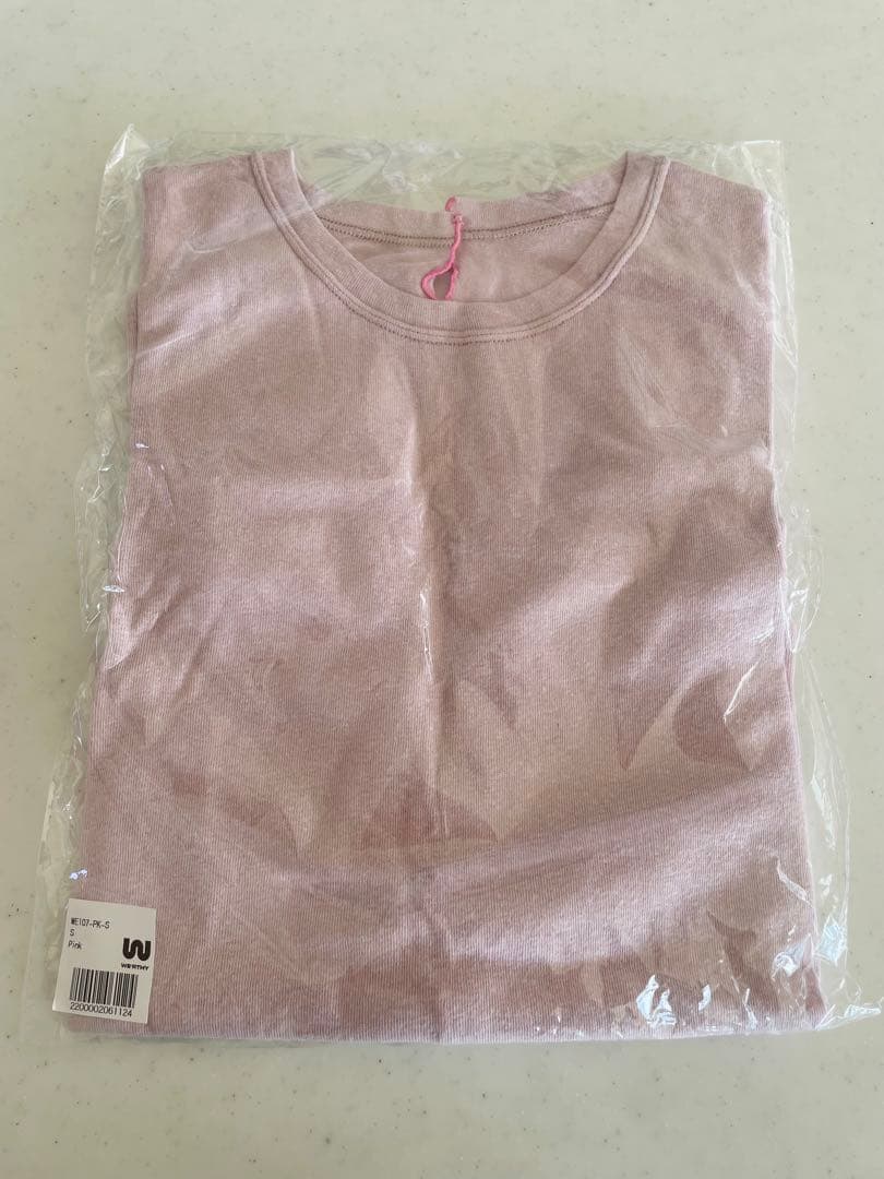 WERTHY 野沢和香DOUBLE-SIDED LONGTEE ピンク　未開封