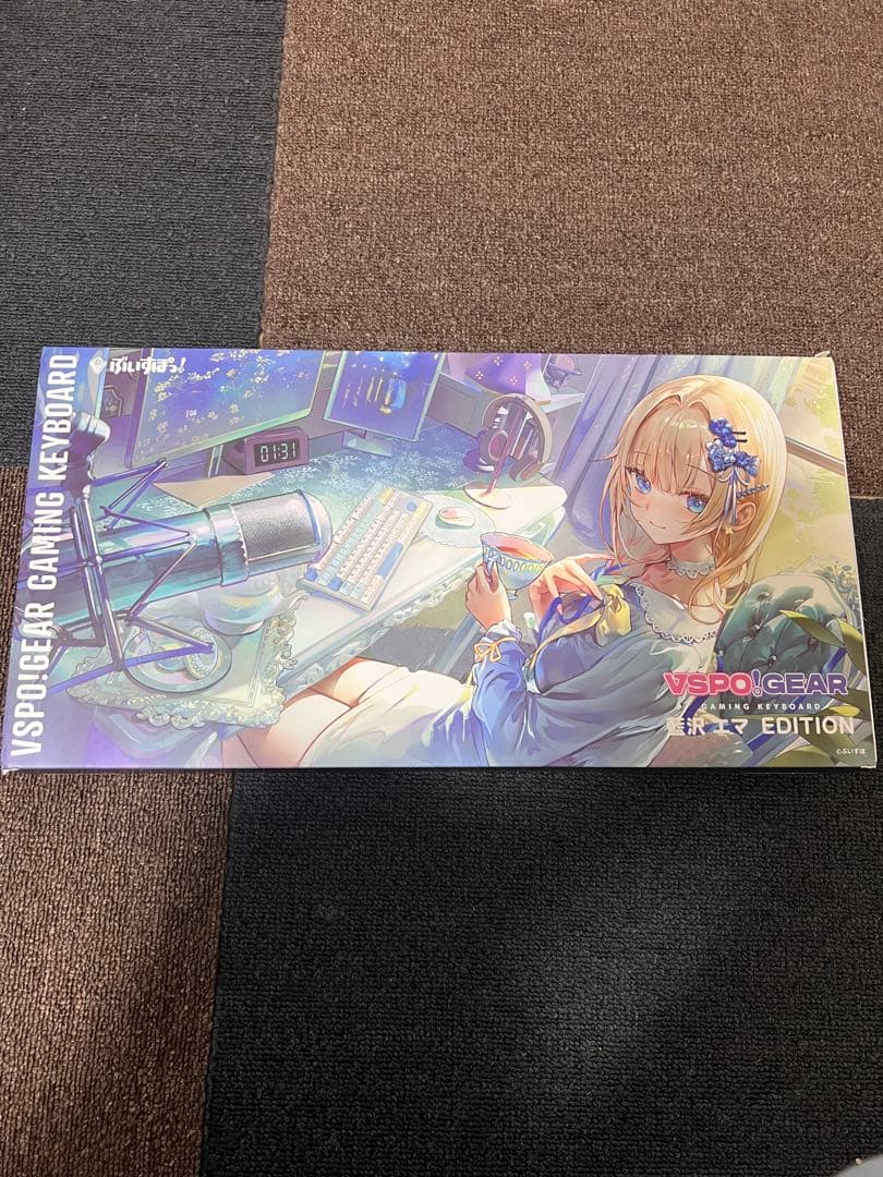 VSPO ぶいすぽっ 藍沢エマ エディション ゲーミングキーボード GEAR