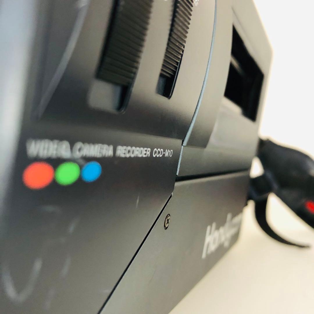 F16希少品！ジャンクSONYHandycam 8ミリビデオカメCCD-M10