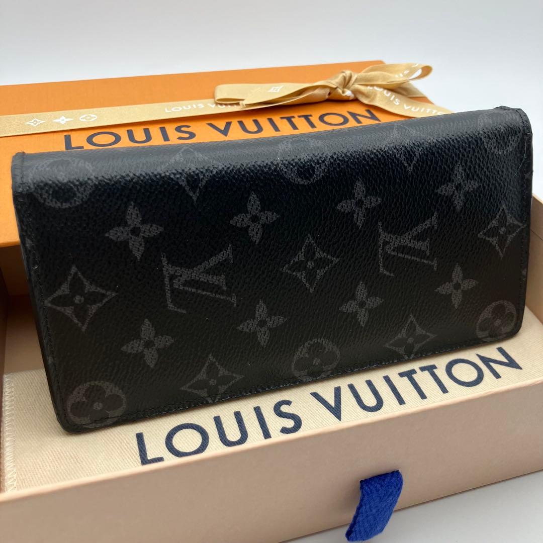 ルイヴィトン モノグラム エクリプス ポルトフォイユブラザ 長財布 M61697