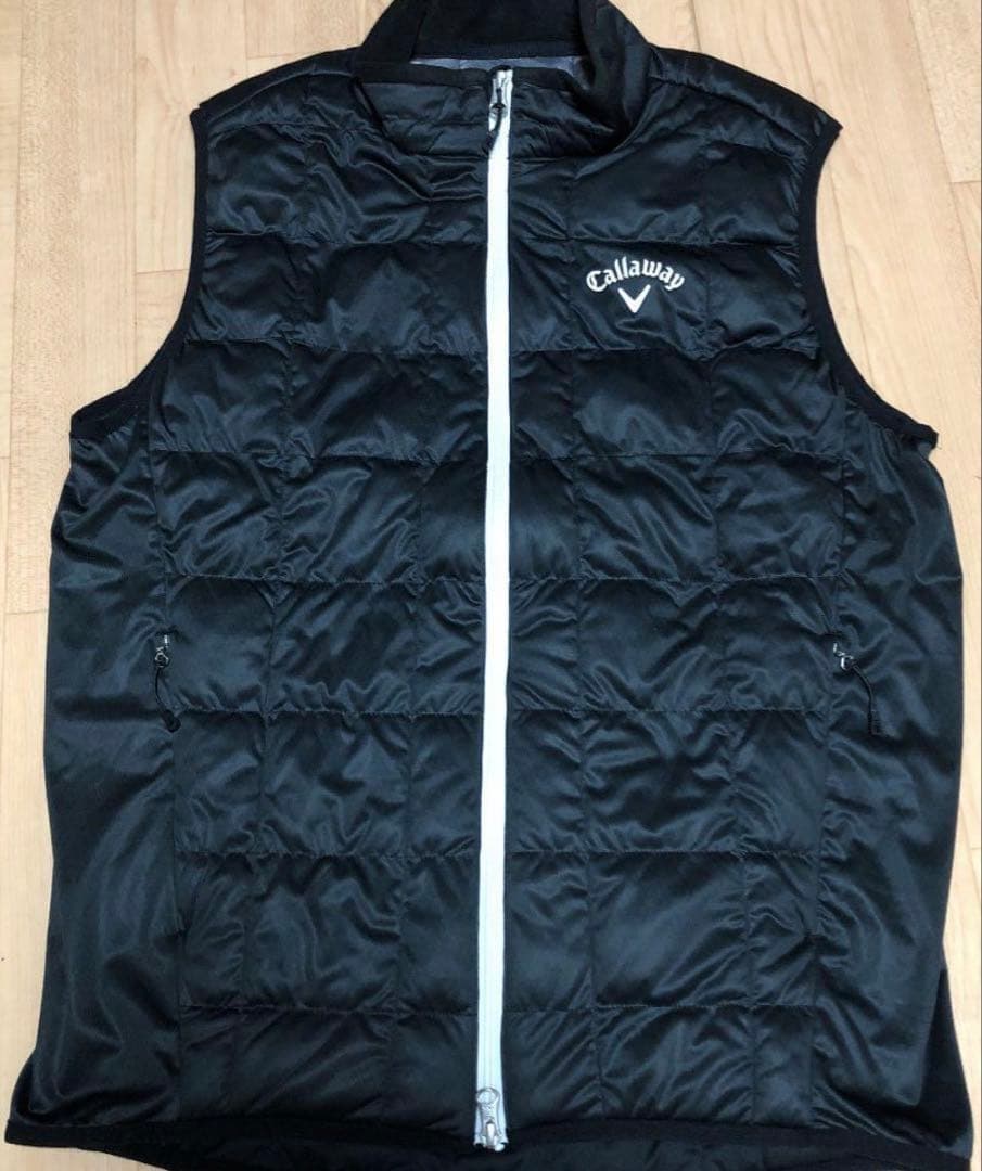 トモコ　キャロウェイ ベスト【LL】定価18,700円　ブラック