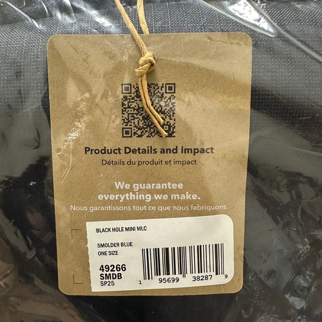 新品 パタゴニア SMDB ブラックホール ミニ MLC 30L 1泊 2泊