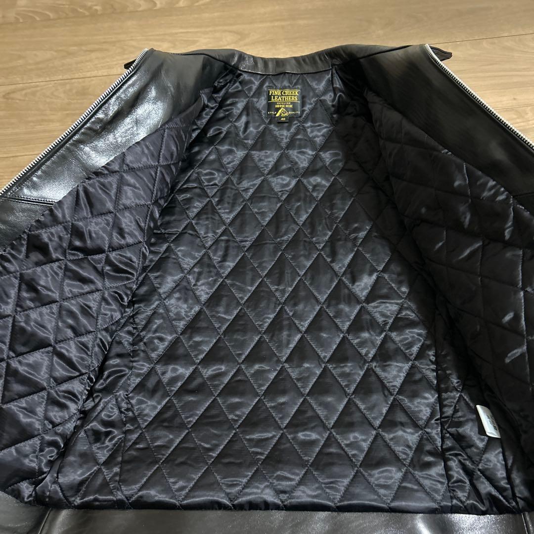 ファインクリークレザーズ、Eric、カラーBLACK、 サイズ40、新品未使用