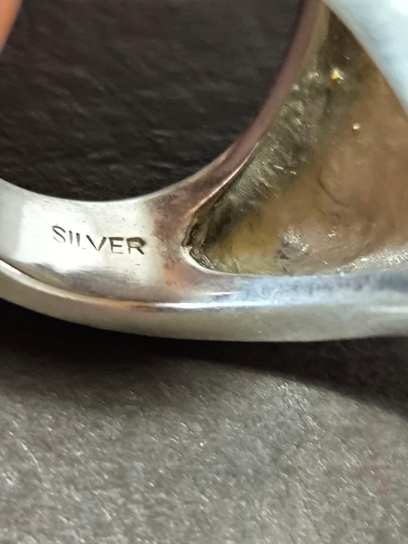 Jean Paul Gaultier シルバーリング 天然石 オニキス