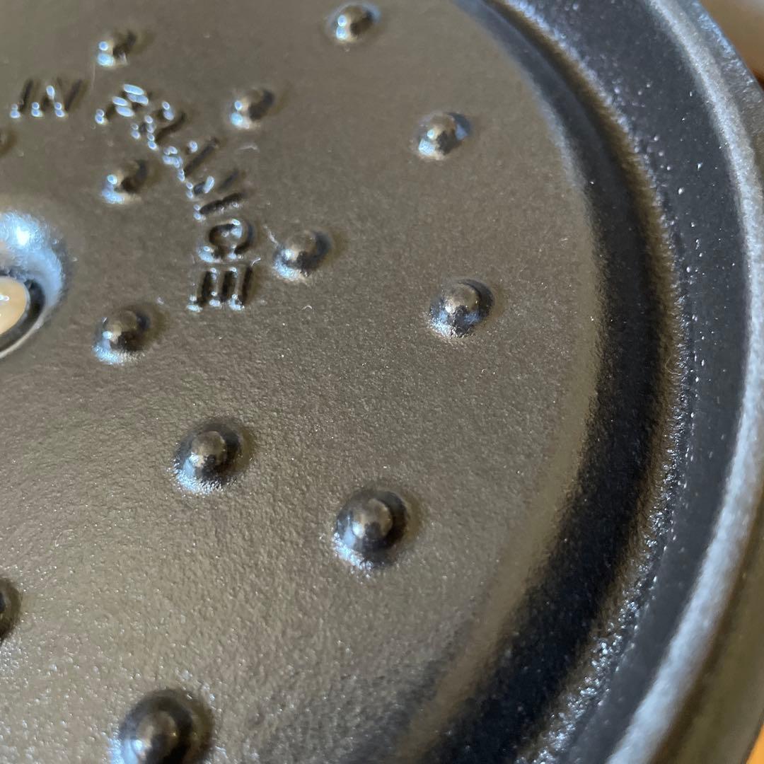 ストウブ Staubピコ ココット ラウンド グレー 18cm