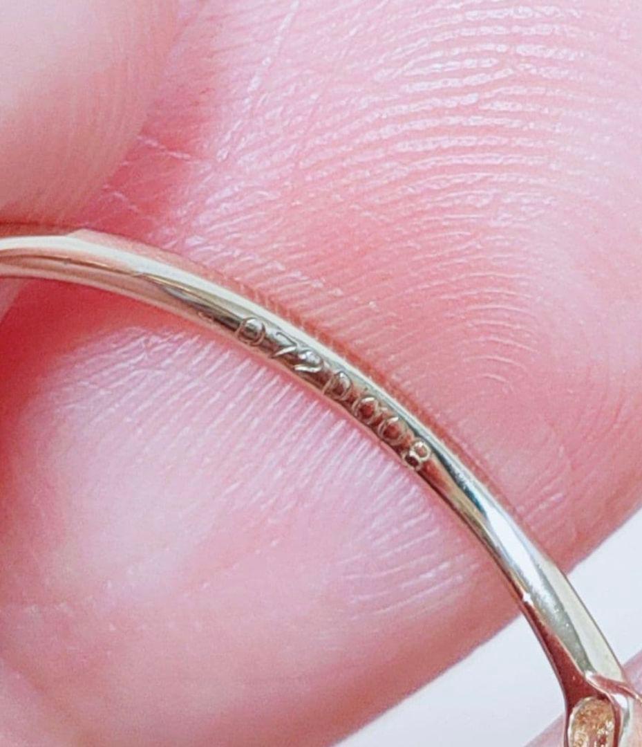 k18 天然モルガナイト ダイヤモンド リング　13号