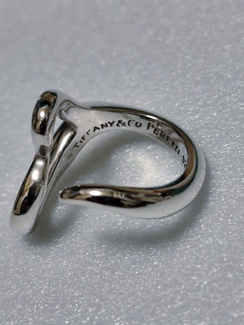 Tiffany & Co. シルバー オープンハートリング