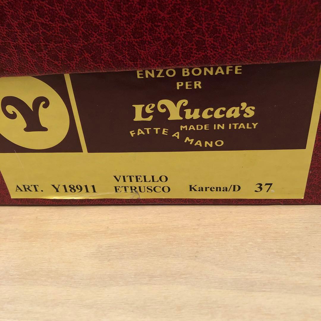 新品未使用　LeYucca's 37サイズ レディースブーツ ブラウンカラー