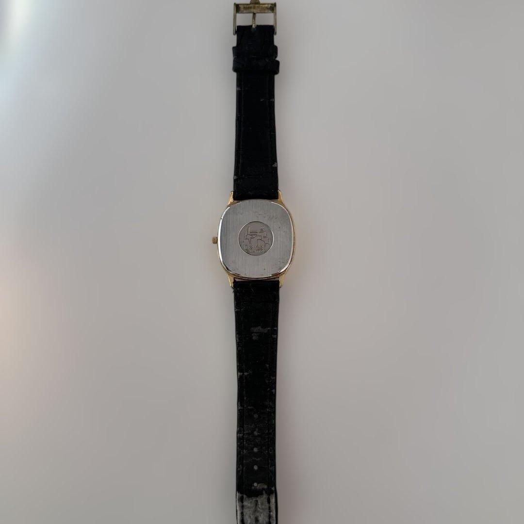 OMEGA De Ville クォーツ時計 ゴールドケース　電池切れ 動作未確認