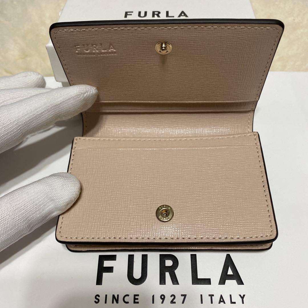 未使用　フルラ　Furla　名刺入れ　カード/パスケース　レザー
