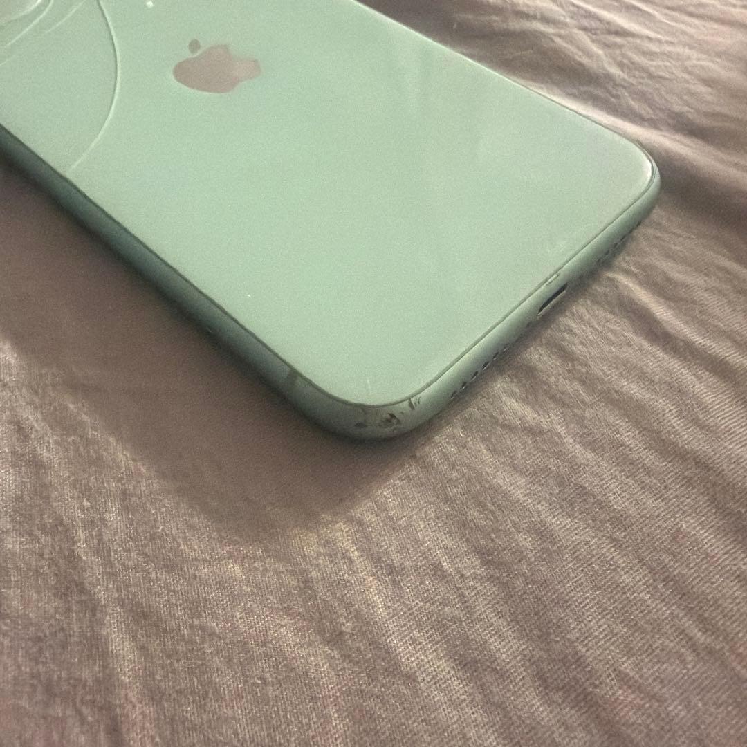 Apple iPhone 11 ミントグリーン 本体　ジャンク