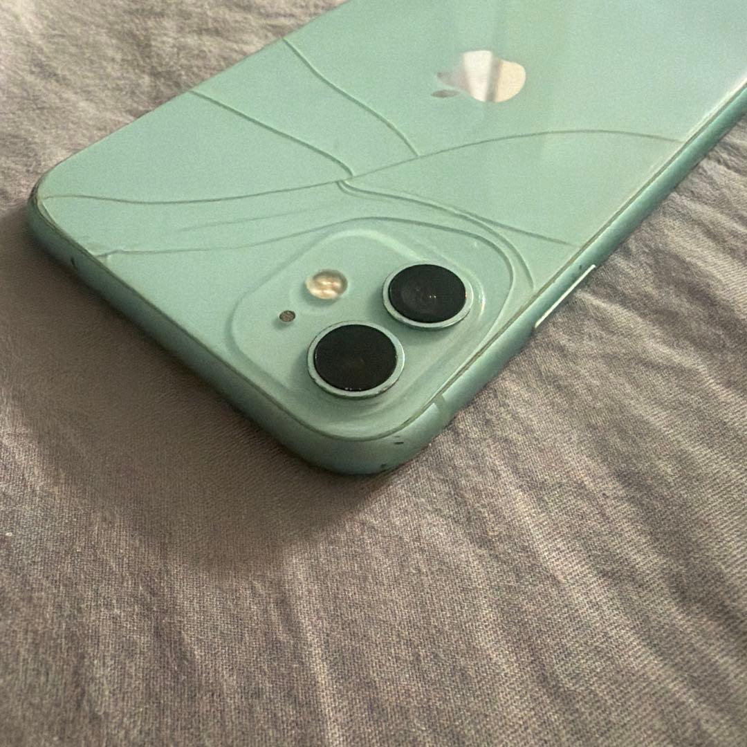 Apple iPhone 11 ミントグリーン 本体　ジャンク