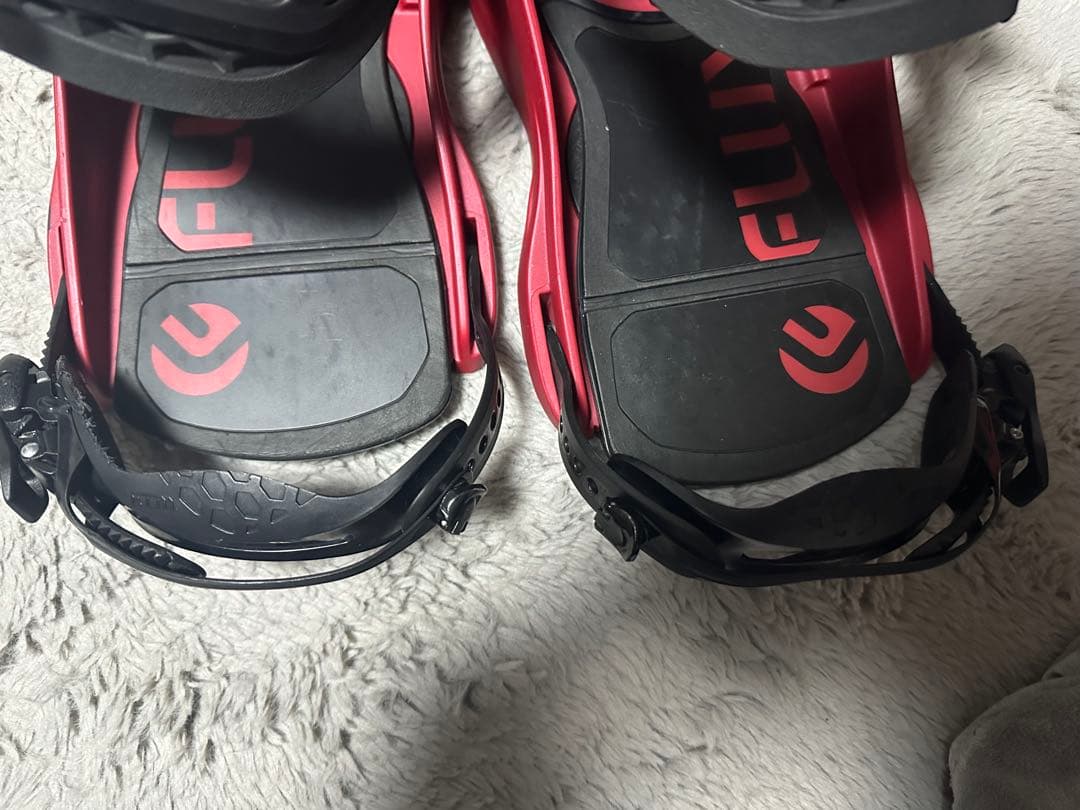 期間限定価格‼️FLUX XFビンディング Lサイズ メタリックレッド