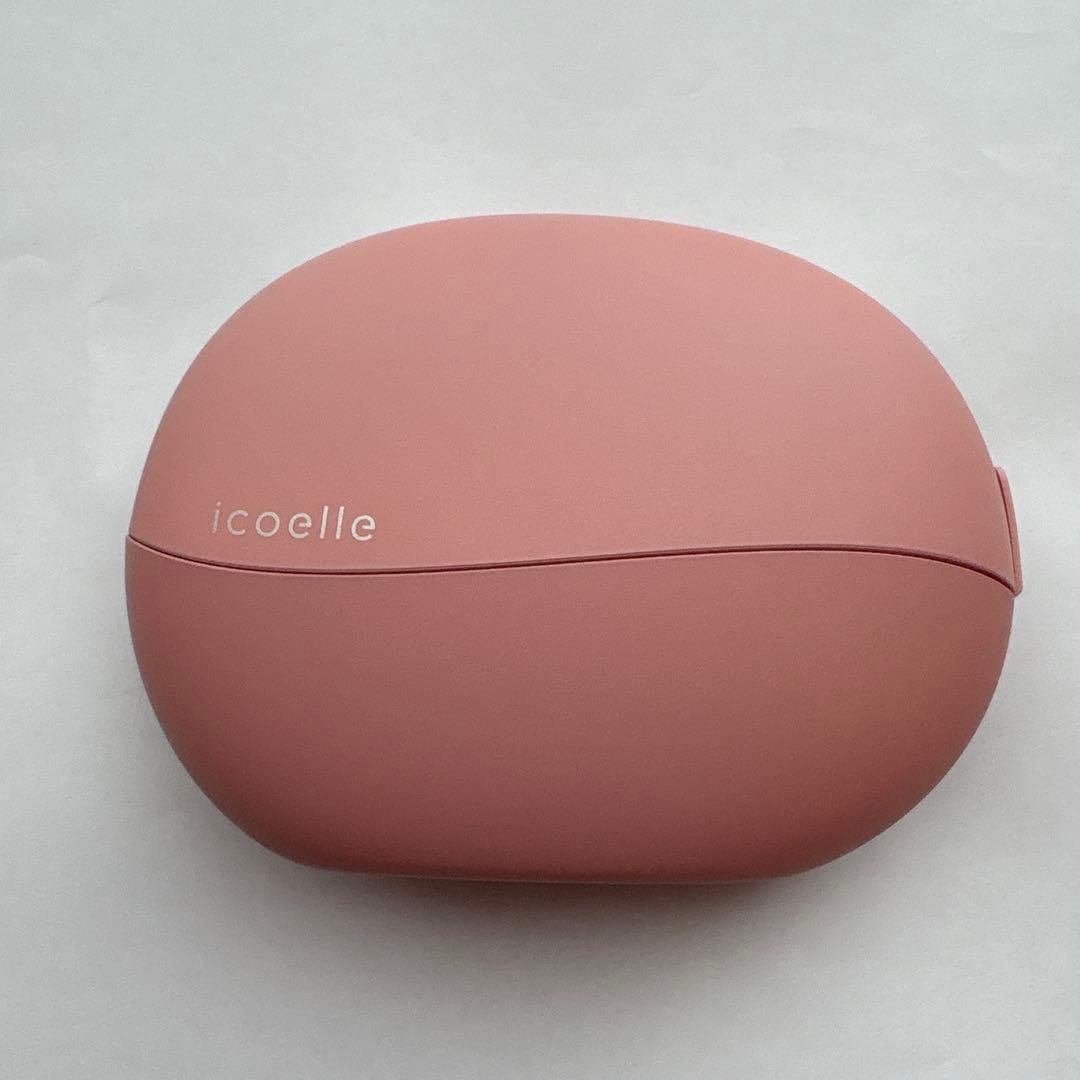 icoelle イオンコームアイロン　ピンク