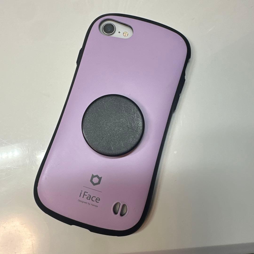 【樂】iPhoneSE2ホワイト SIMフリー iFaceカバー付