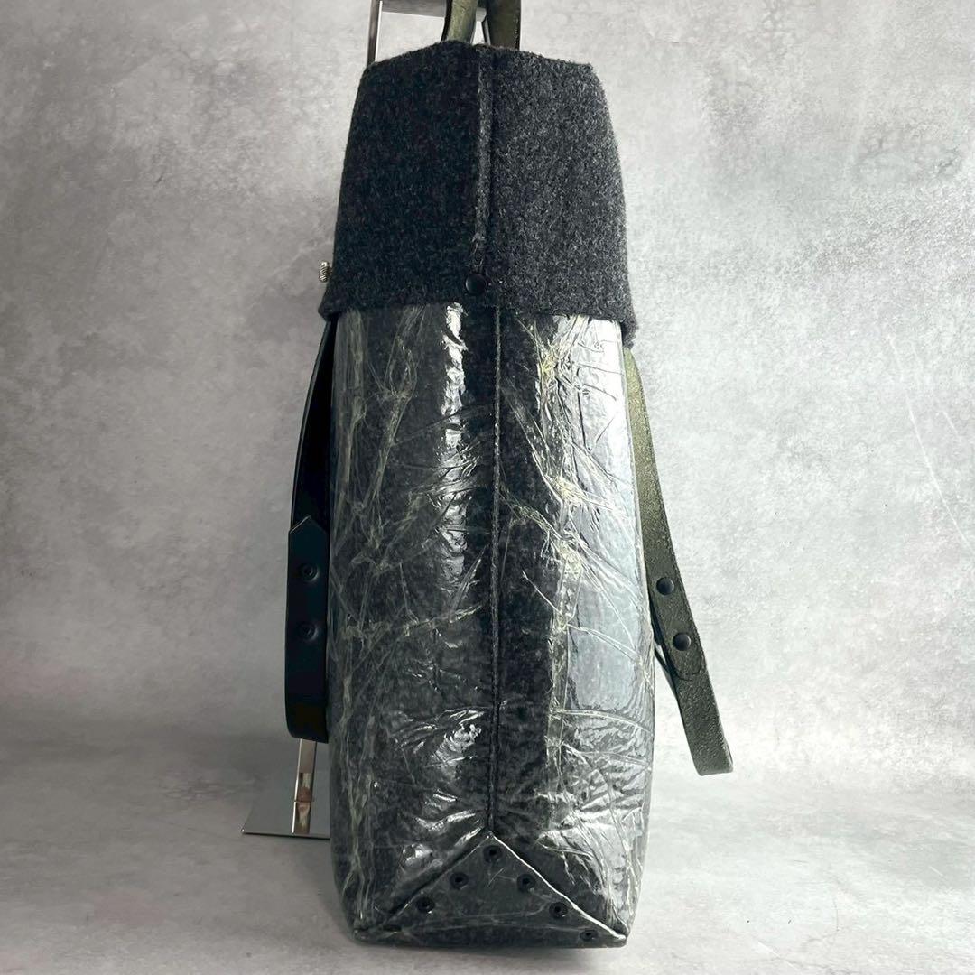 【激レア】マルジェラ フォールドオーバートートバッグ ブラック