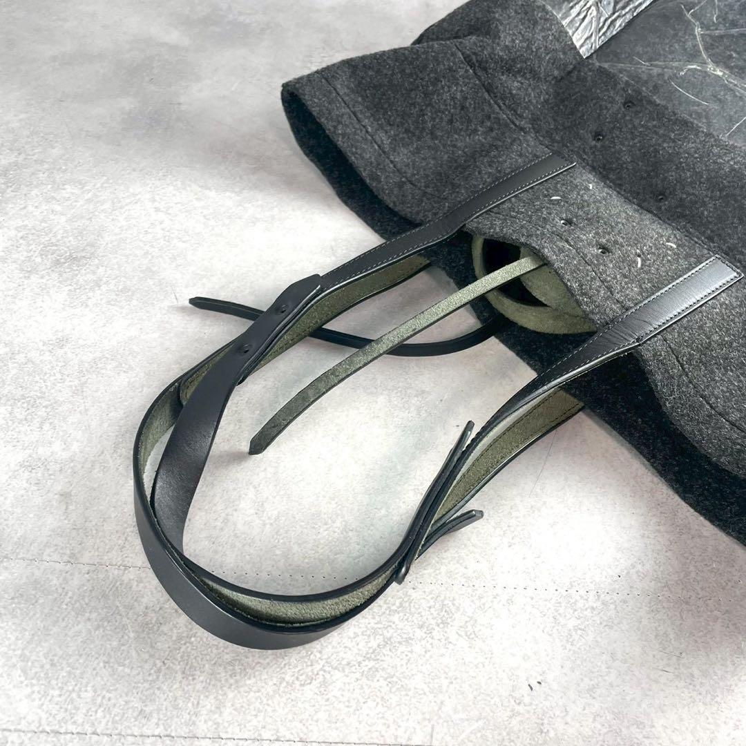 【激レア】マルジェラ フォールドオーバートートバッグ ブラック