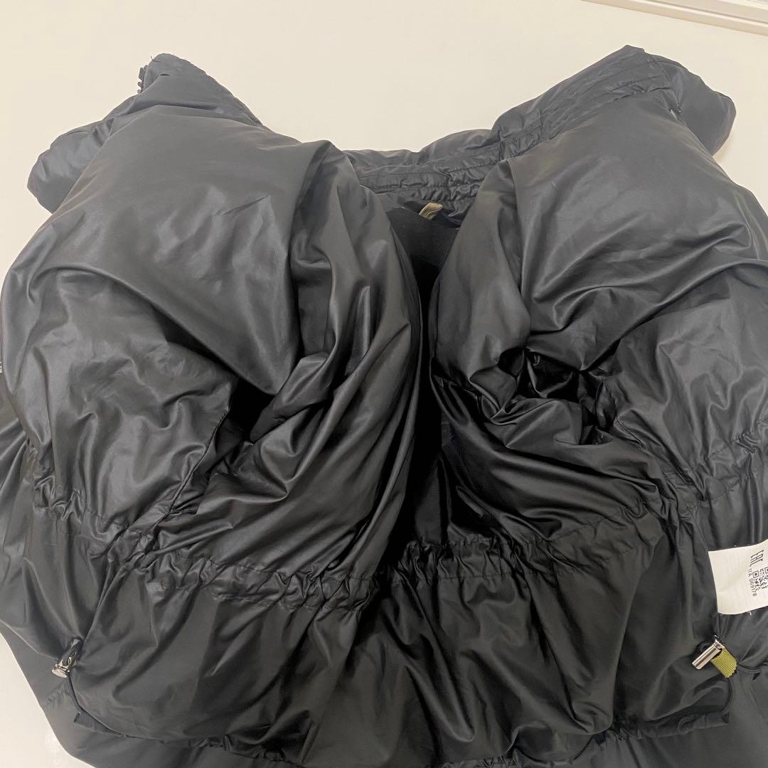 美品　タトラス　ダウンジャケット　2way ショート丈　ドローコード　黒　01