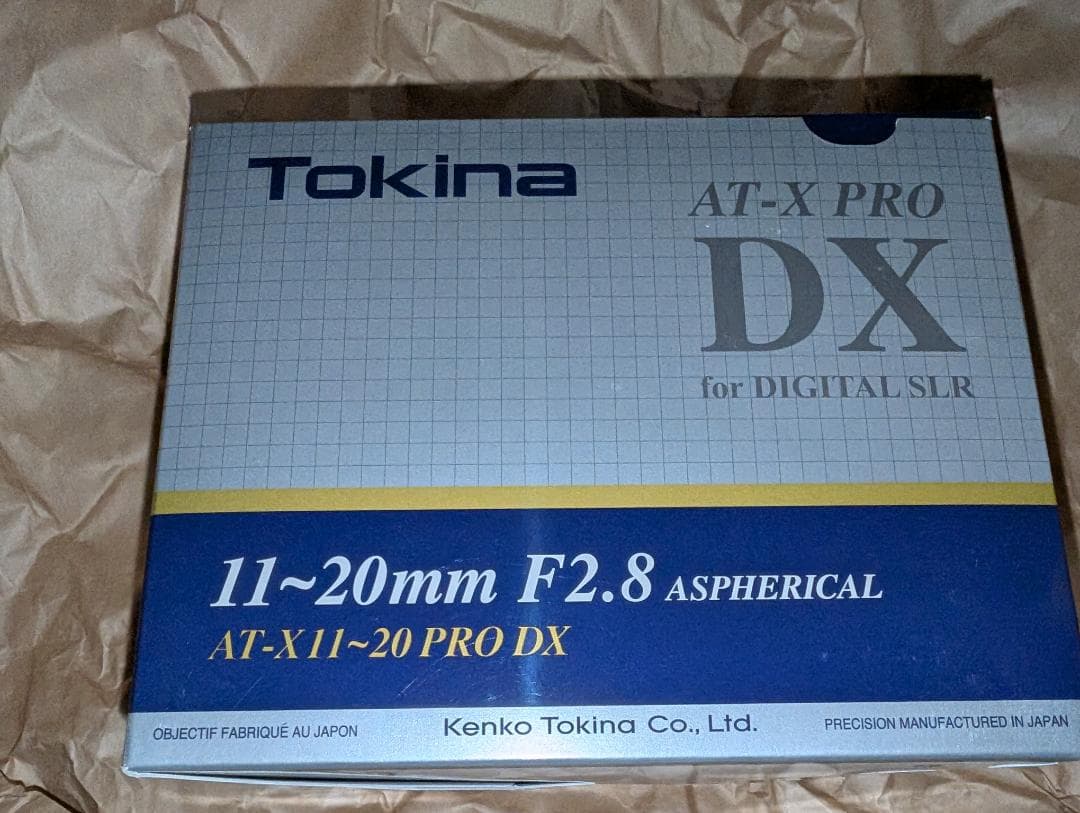 s*e様 AT-X 11-20 PRO DX キヤノンレフ用(APS-C) TO