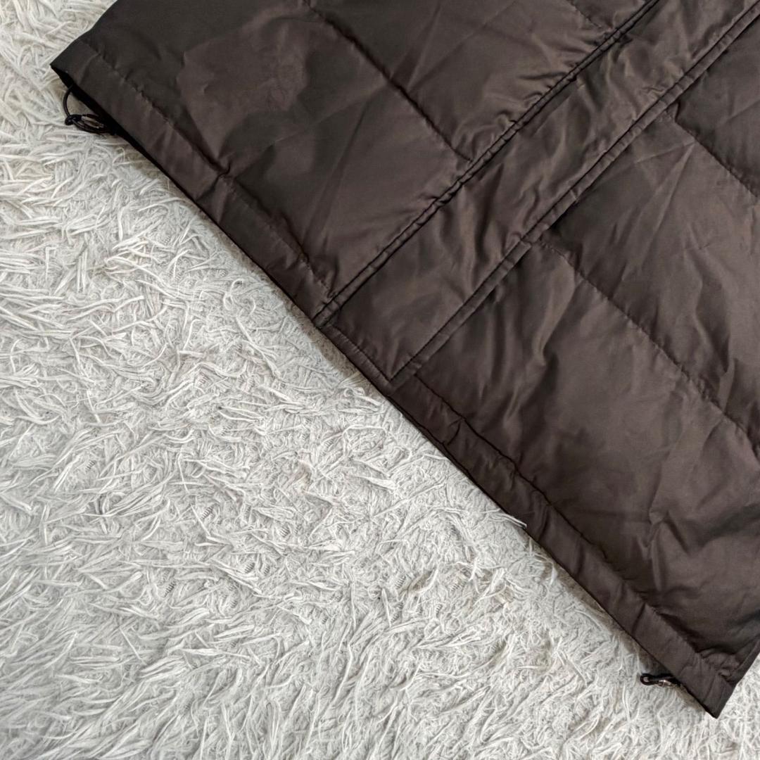 17130✨バーバリー 9 M ロングダウンジャケット ノバチェック 光沢