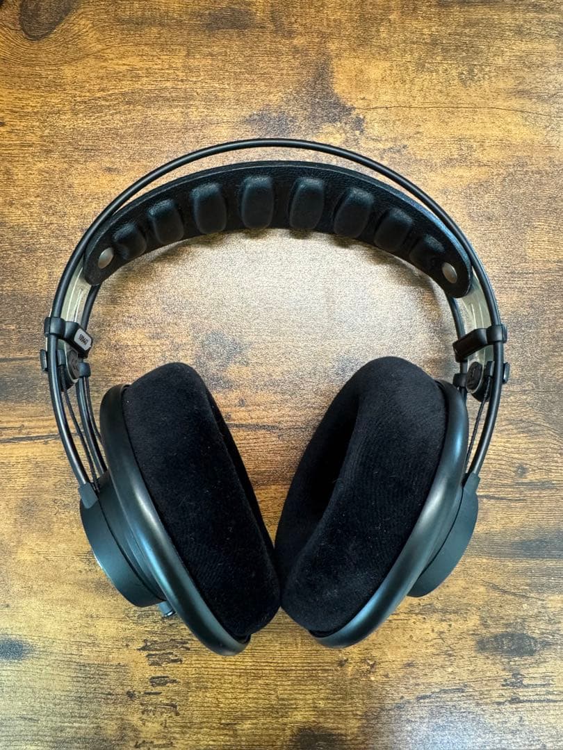 【美品】AKG Q701 BLACK（イヤーパッド交換済）