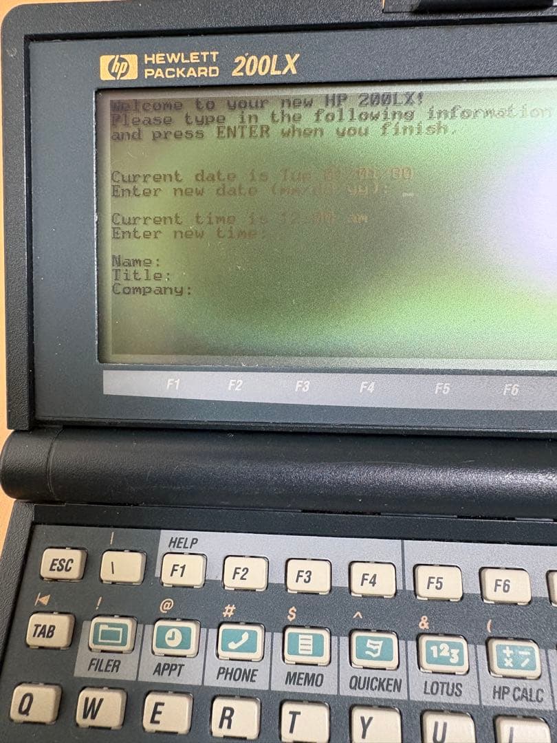 HP200LX =ジャンク品=