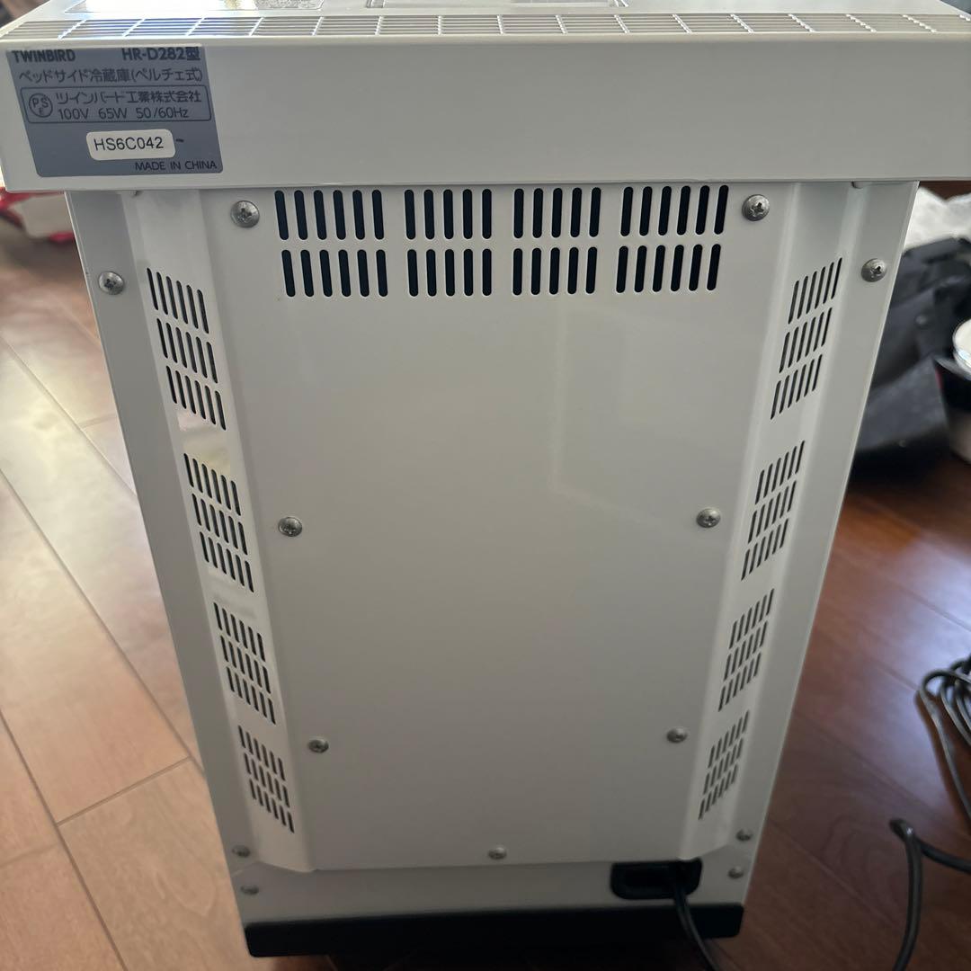 TWINBIRD ツインバード ベッドサイド冷蔵庫 HR-D282