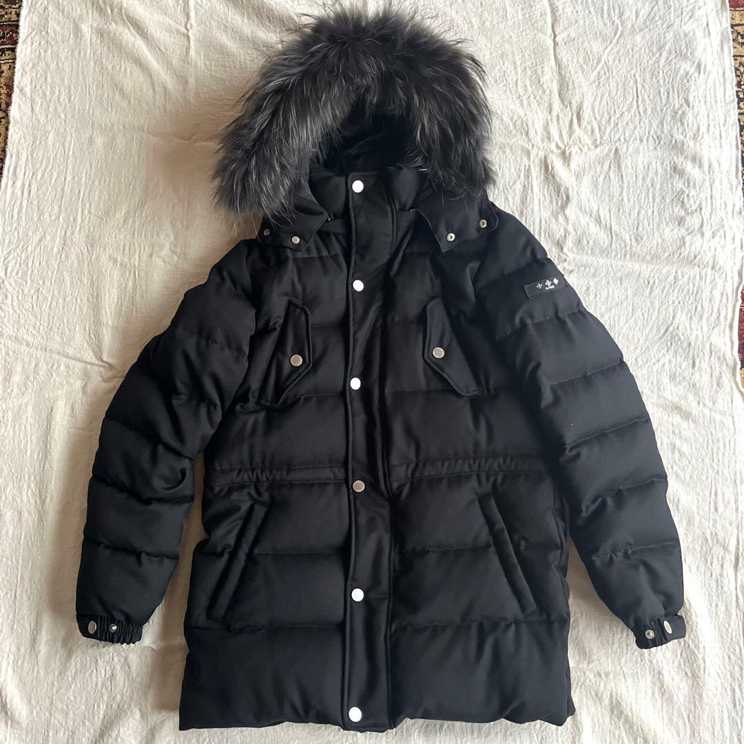 TATRAS・フード付ダウンジャケット・メンズ・タトラスハンガー付き