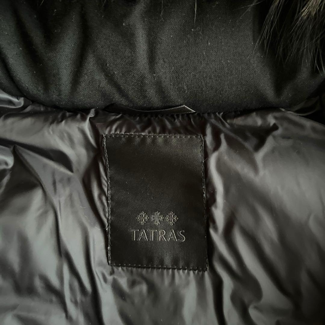 TATRAS・フード付ダウンジャケット・メンズ・タトラスハンガー付き