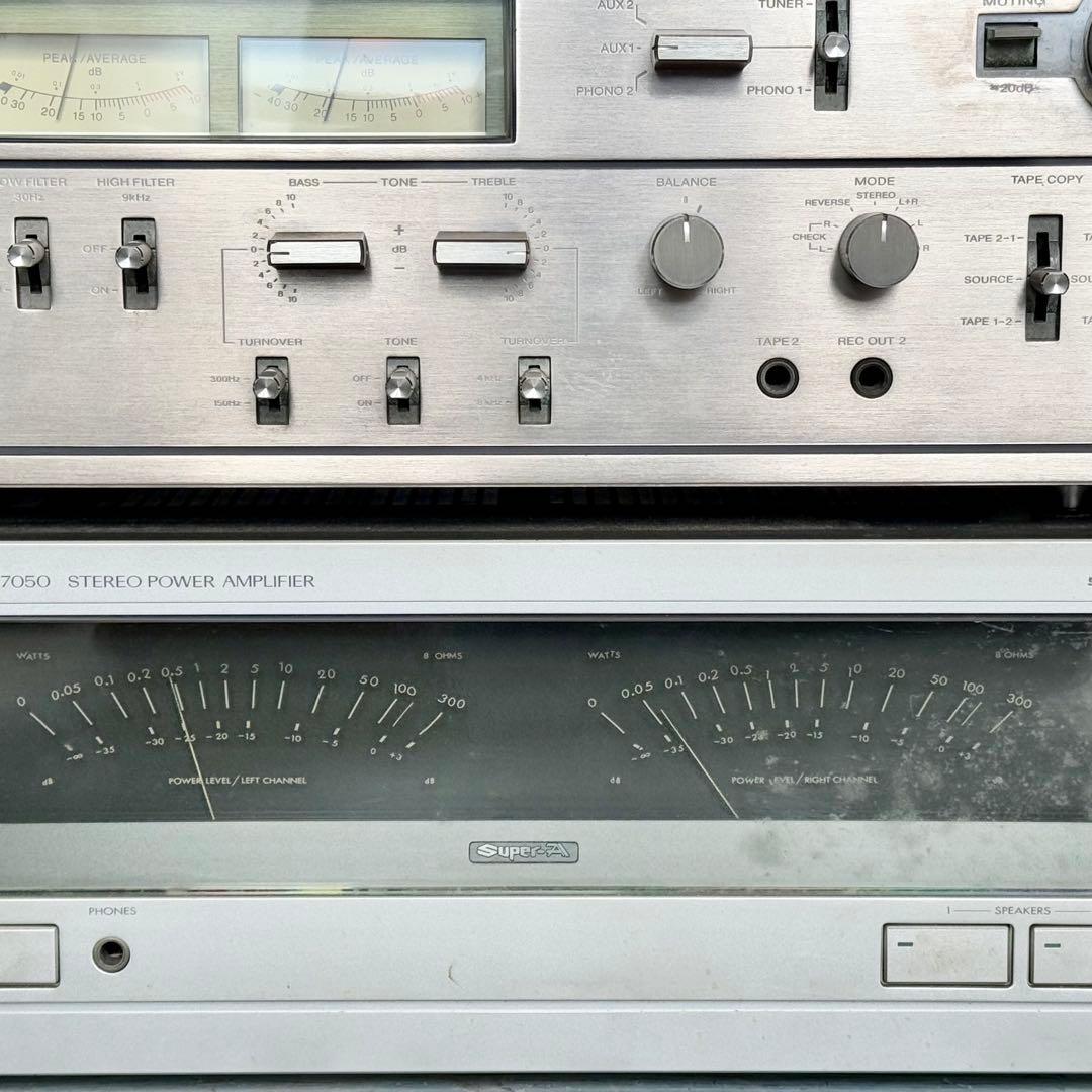 Victor「Laboratory・M-7050」ステレオパワーアンプ