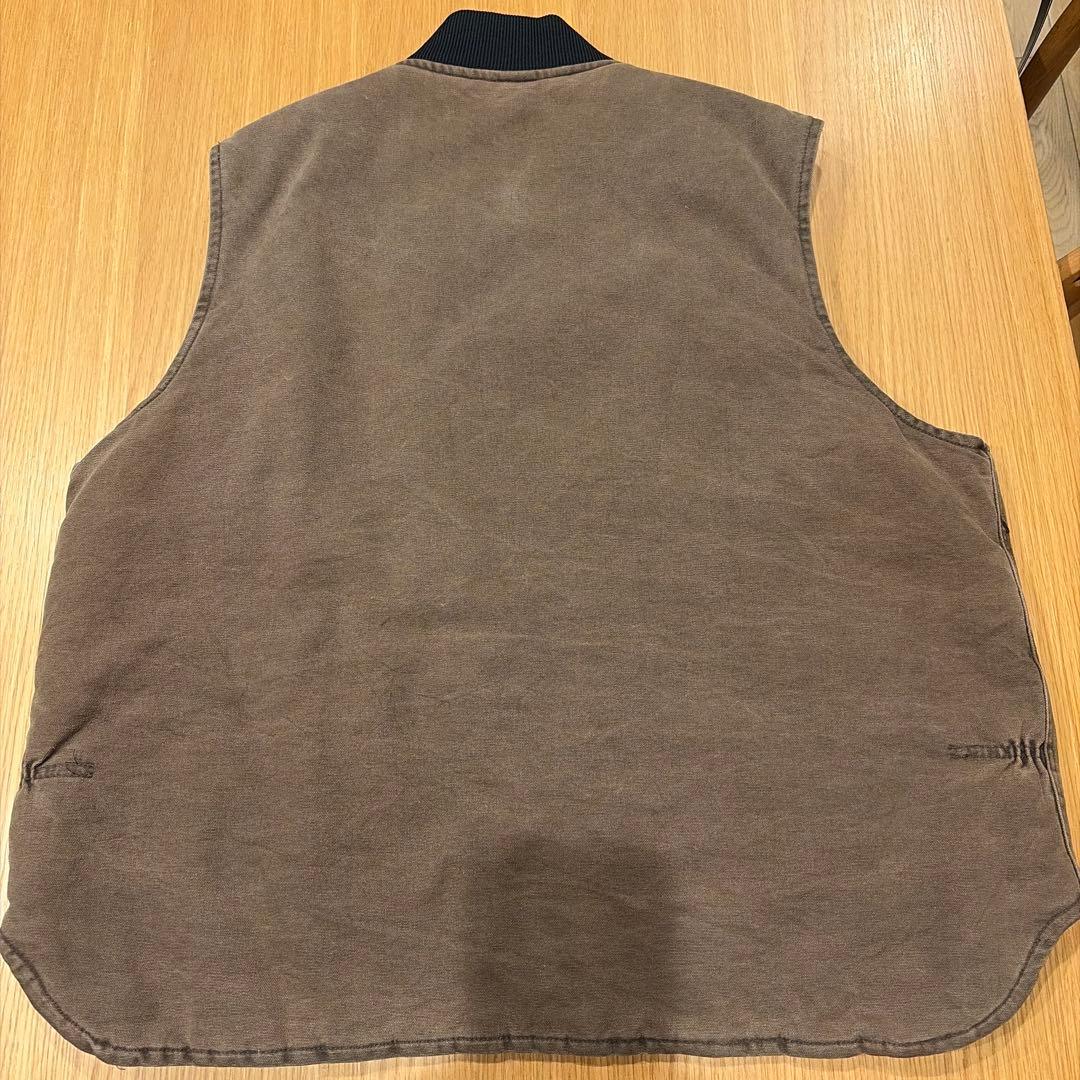 Carhartt カーハート ベスト ブラウン USA 星タグ