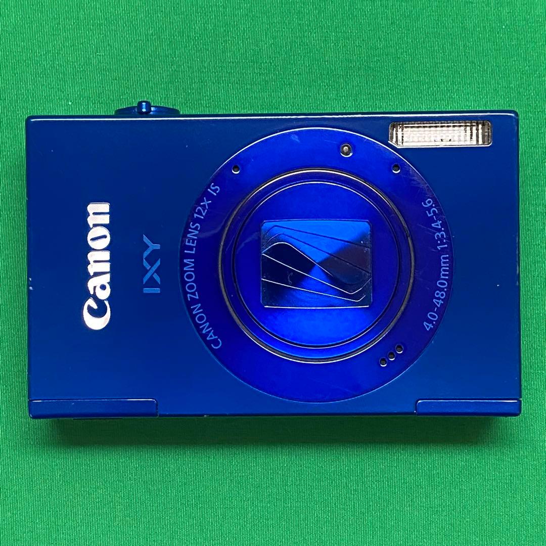 Canon IXY3 ブルー 動作品　バッテリー 充電器