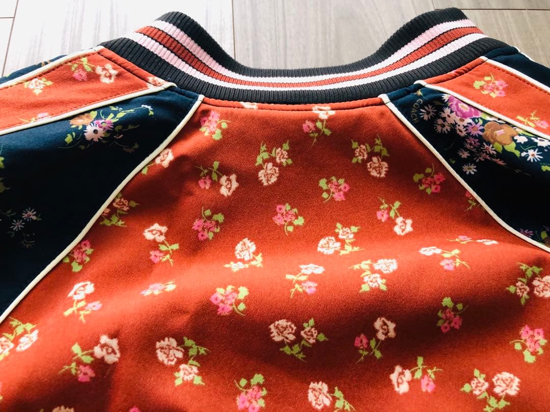 riku.riru.ruru　coachスカジャン リバーシブル