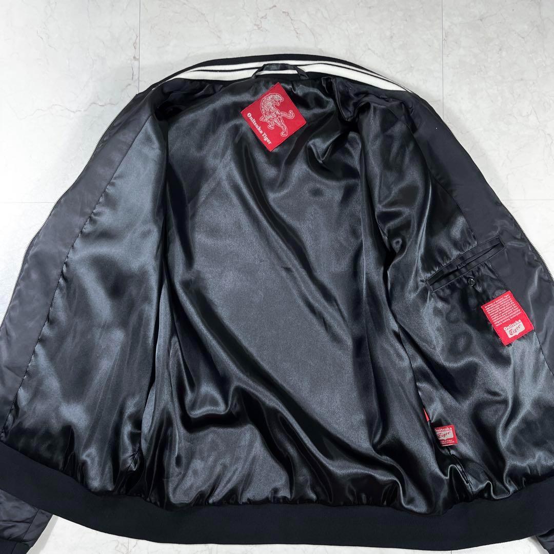 ✨激レア オニツカタイガー、阪神・淡路大震災復興15周年祈念 スカジャン L