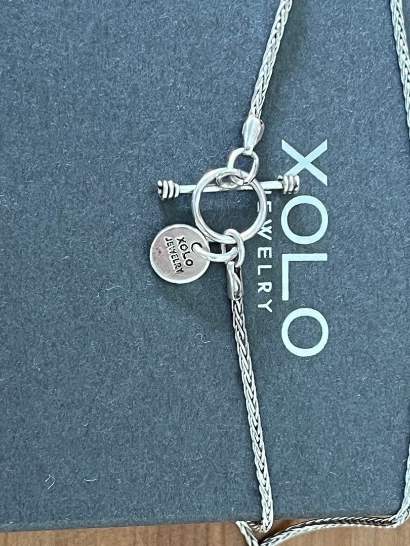 XOLO Mirror Ball Necklace シルバー925 60cm